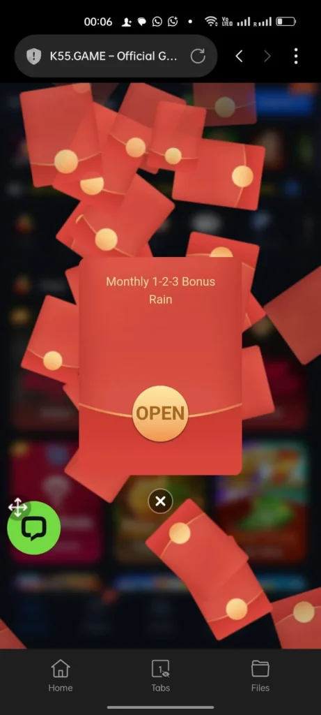 K55 Game Red Envelopes